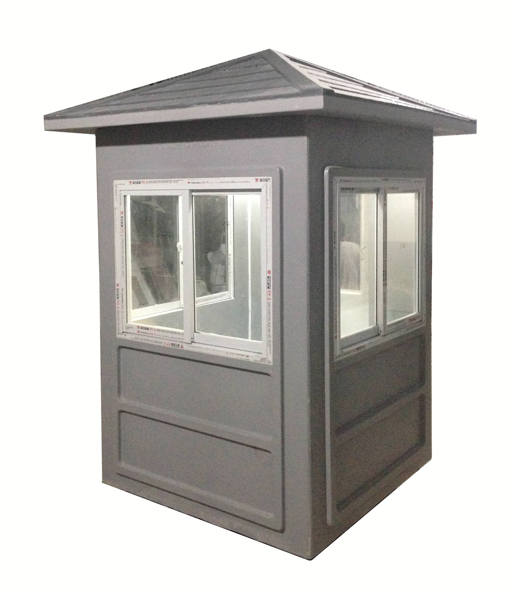 Nhà bảo vệ composite mái nhọn