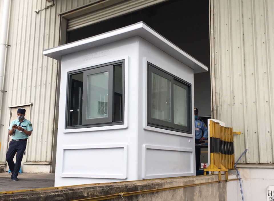 Các nhà máy có vốn FDI ưa dùng sản phẩm bốt gác composite Vinacabin