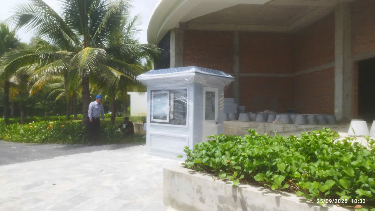 Cabin bảo vệ Vinacabin lắp đặt tại Resort ven biển